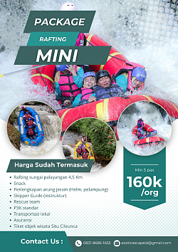 Paket Rafting Pangalengan Mini