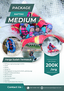 Paket Rafting Pangalengan Medium