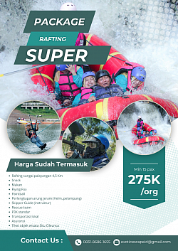 Paket Rafting Pangalengan Super
