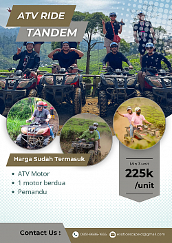 ATV TANDEM RIDE